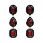 Hot Sale Elegant Classic Pendientes Mujer New Colorful Crystal Water Drop Dangle Earrings For Women