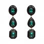 Hot Sale Elegant Classic Pendientes Mujer New Colorful Crystal Water Drop Dangle Earrings For Women