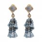 JUJIA Boho Jewelry Tassel Earrings Women Fashion Beads Fringed Statement Dangle Drop Earrings Brinco
