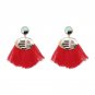 JUJIA Ethnic Handmade Tassel Earring Statement Fringe Earrings Boho Drop Earings Fashion Jewelry Fo