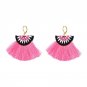 JUJIA Ethnic Handmade Tassel Earring Statement Fringe Earrings Boho Drop Earings Fashion Jewelry Fo