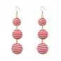 Boho Statement Jewelry Dangle Drop Earrings For Women Pom Pom Earrings Long Ball Earring pendientes