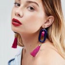 Women Fringe Drop Earrings Fashion Boho Tassel Dangle Earrings Statement For Women Wedding Jewelry B