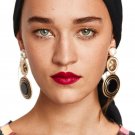 JUJIA 6 colors Wholesale hot sale statement simulated pearl tassel dangle Earring for women girl par