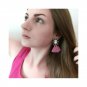 7 color hot sael earring fashion women crysta vintage tassel statement stud Earrings for women jewel
