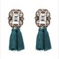 7 color hot sael earring fashion women crysta vintage tassel statement stud Earrings for women jewel