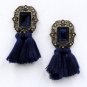 7 color hot sael earring fashion women crysta vintage tassel statement stud Earrings for women jewel