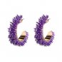 JUJIA vintage hand made crystal beads earrings fashion women statement dangle drop Earrings for wome
