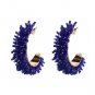 JUJIA vintage hand made crystal beads earrings fashion women statement dangle drop Earrings for wome