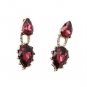 Wholesale good quality water drop crystal earring 2017 New statement fashion stud Earrings for women