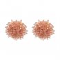 JUJIA Luxury Statement Flower Crystal Beaded Stud Earrings For Girls Fashion Earring Women Wholesale