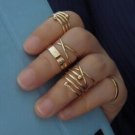 Women Spring 6Pcs/Set Vintage Design Stack Above Knuckle Nail Ring