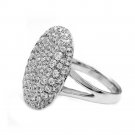 Women Wedding Engagement Ring Crystal Jewelry Size 6-11 Rings SL/10