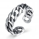 925 Sterling Silver Ring Retro fashion ring trend opening sterling silver ring SVR 192