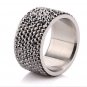Wholesale 316L Stainless Steel Crystal Pave Rings birthday gift Free Shipping