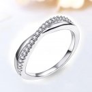 New Sale! Fine Wedding Ring Classic Engagement Jewelry Cubic Zirconia Stone Size 5 to 9 Free Shippin