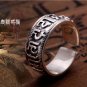 Free shipping! Wholesale rose flower crystal Hollow moon suit tail rings for women High-grade engage