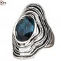 Beautiful as Described Vintage Antique Silver Bohemian Boho Rings for Women Anillos Bague Femme Wedd