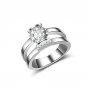 Big Fashion Cute Bear Cubic Zircon Engagement Rings For Women Vintage Ladies Christmas Rings Jewelry