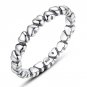 WOSTU Hot Sale 925 Sterling Silver Rings For Women European Original Wedding Fashion Brand Ring Jew