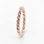 Star Trail Stackable Finger Ring For Women Wedding 100% 925 Sterling Silver Jewelry 2017 New Collect