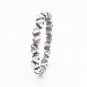 Star Trail Stackable Finger Ring For Women Wedding 100% 925 Sterling Silver Jewelry 2017 New Collect