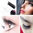 12rows/box Single planting false eyelashes all Size JBCD eyelash extensions Man-made fibers false ey