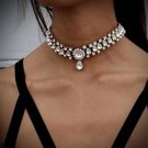 KISS WIFE 2017 Trend NEW FASHION Vintage Classic Choker Necklace Full Crystal Pendant Necklace For W