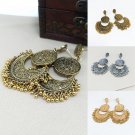 2017 Bohemia Style Fashion Women Lady Retro E thnicity Boho Ethnic Tassel Coin Drop Dangle Vintage E