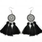 Boho 6 Colors tassel Women earrings Sunflower Long Earrings Sexy Charm Tassel earring for women Ethn