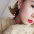 New Fashion Gold Color Metal Ball Pendant Drop Earring Dangle Earring Long Chain Earrings Jewelry fo