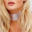 Yanqueens Fashion Vintage  3 colors Scales Lady Charming Collar Choker Necklace Wide Chokers Jewelry