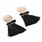 2017 New Fashion Bohemian Big Long Tassel Cotton Pendant Earrings Fringe Ear Dangle Drop Elegant Ear