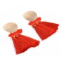 2017 New Fashion Bohemian Big Long Tassel Cotton Pendant Earrings Fringe Ear Dangle Drop Elegant Ear