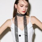 New Style Acrylic Full Rhinestone Long Choker Necklace Torques Women Collar Jewelry Necklace for wom