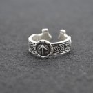 1pcs Norse Viking Rune Rings Adjustable Rings For Men Amulet Runic Nordic Ring Punk Gothic Jewelry R