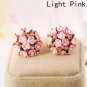 Fashion Beautiful Ceramic Flower Ring For Women Adjustable Wedding Rings Jewelry 8 Colors Summer Sty