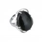 YYW Women Unakite Tiger Eye Amethysts Malachite Natural Gems Stone Finger Ring Oval Geometric Charm