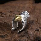 GR.NERH Hyperbole Design Gold Color Eagle Ring For Unisex Party Jewelry Wholesale Good Quality