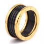 Two Color Vintage Antique Retro Stainless steel Rings For Women Men Jewelry Engagement Wedding Rings