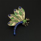 2017 free shipping fashion women New Jewelry wholesale Dragonfly brooch female  Exquisite accessorie