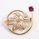 free shipping fashion women New Jewelry wholesale New alloy goldfish grass brooch SET