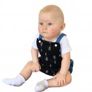 Newborn Kids Baby Boys Clothes Romper Anchor Printing Baby Rompers Jumpsuit sleeveless Infant Playsu