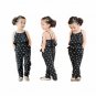 Kids Girls Love Heart Straps Rompers Jumpsuits Piece Pants Clothing