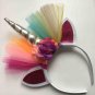 2pcs Unique New Fashion Loved Unicorn Hair Hoop Headband For Children\'s Day Birthday Party Prop Sup