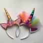 2pcs Unique New Fashion Loved Unicorn Hair Hoop Headband For Children\'s Day Birthday Party Prop Sup