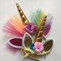 2pcs Unique New Fashion Loved Unicorn Hair Hoop Headband For Children\'s Day Birthday Party Prop Sup