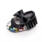PU Leather Baby Girls Princess Shoes Floral Bowknot Moccasins Soft Moccs First Walkers 0-2 Years