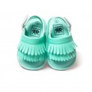 stylish pu leather tassel baby moccasins tassel girls baby shoes Scarpe Neonata hook and loop outdoo