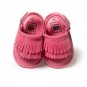 stylish pu leather tassel baby moccasins tassel girls baby shoes Scarpe Neonata hook and loop outdoo